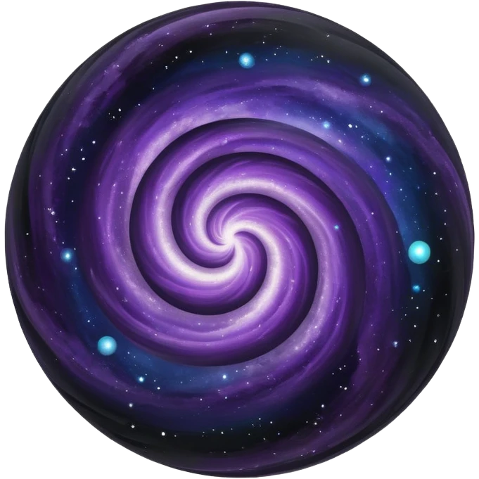 dark nebula ball  emoji