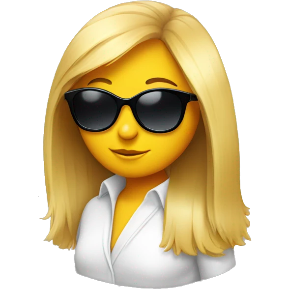 chick with sunglasses emoji