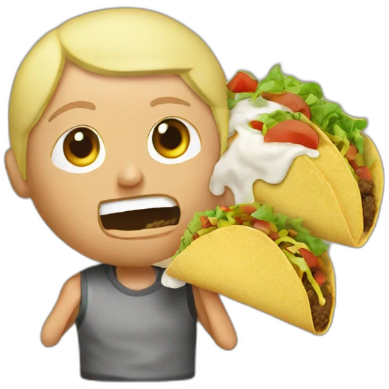 eminem-eating-Taco emoji