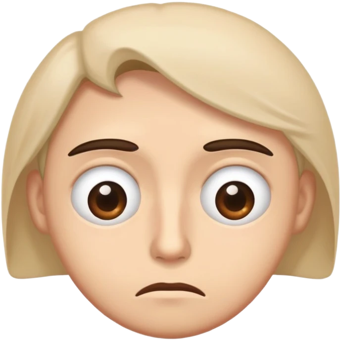 head with eye bags and tired expression emoji