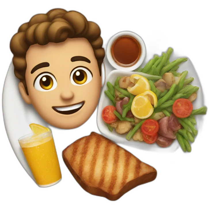 dinner emoji