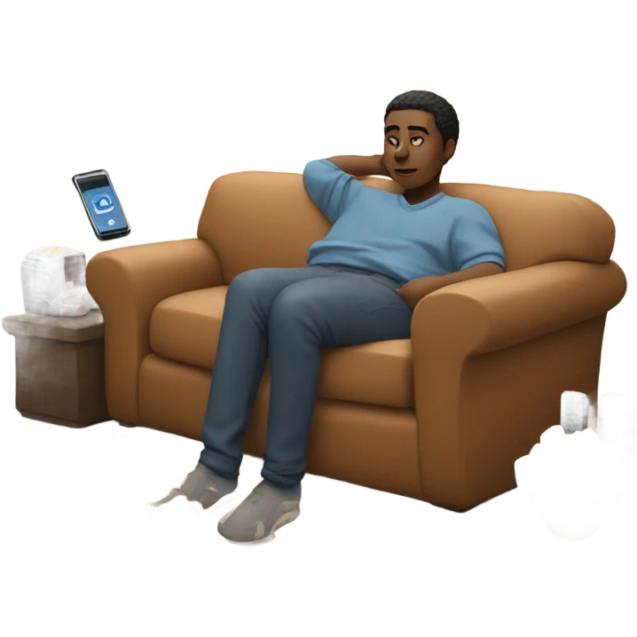 Couch potato emoji