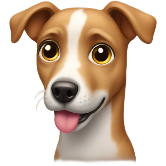 Dog with heart eyes emoji
