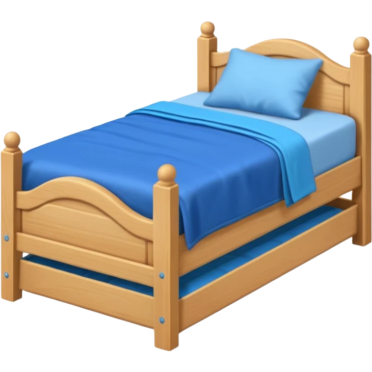bed for kid emoji
