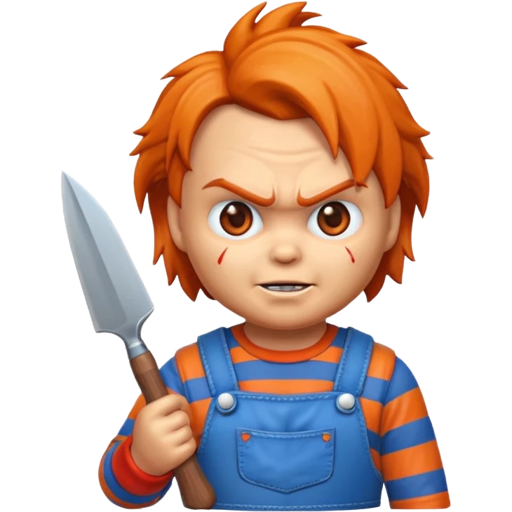 Un emojin de chuky emoji