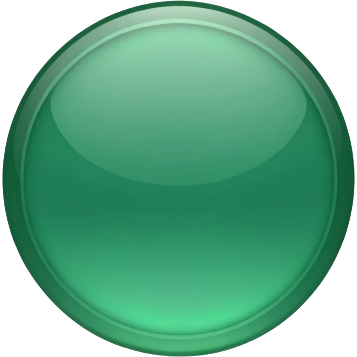 Make a plain green circle emoji