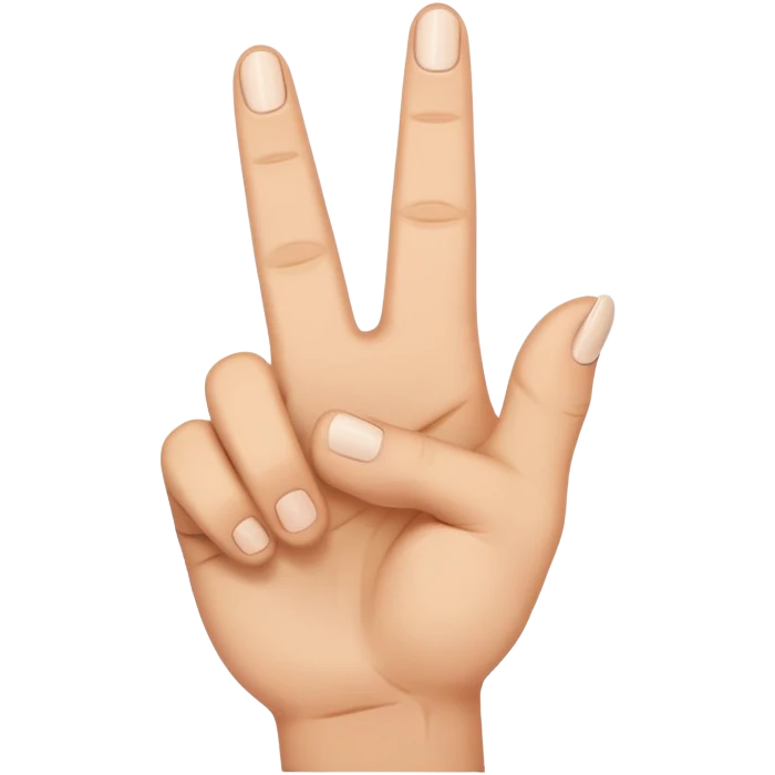 2 middle fingers emoji