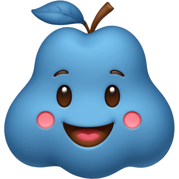 blue poop emoji like apple original emoji emoji