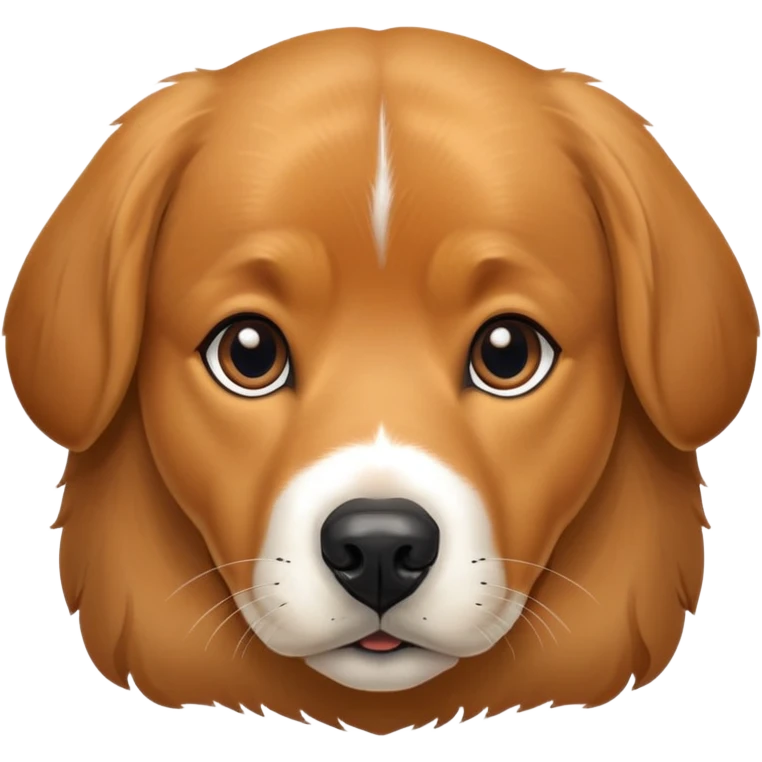 Hovawart dog face emoji