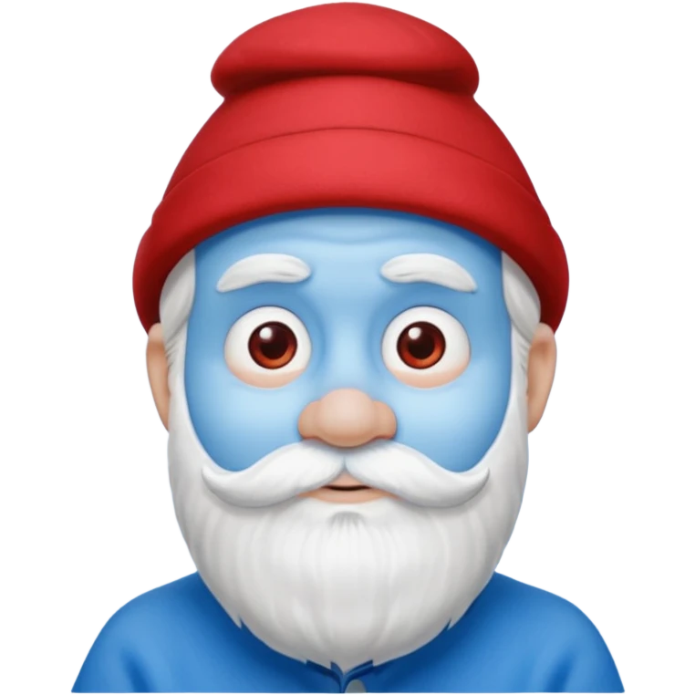 papa smurf emoji