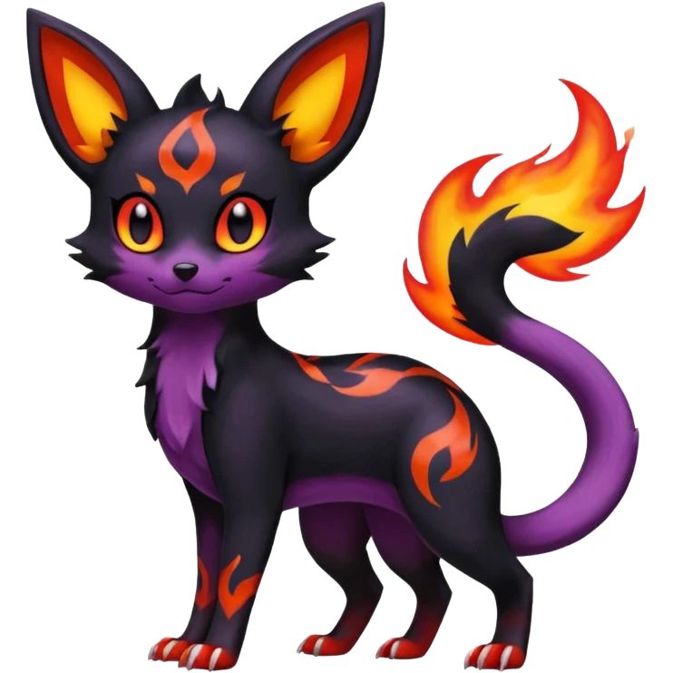 
Umbreon-Torracat-
Salandit-Fennekin-Fakémon-Digimon-fusion (full body) emoji