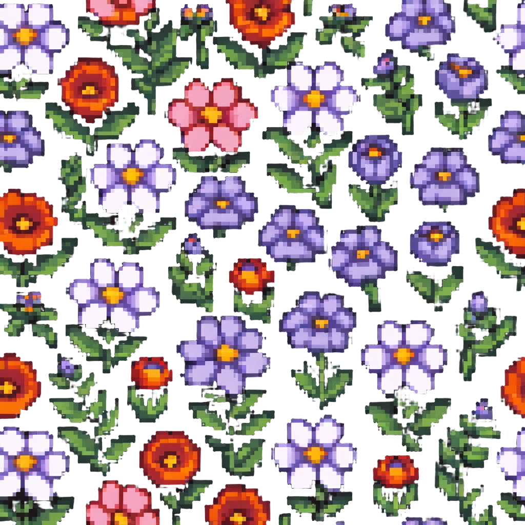 Beautiful flowers emoji