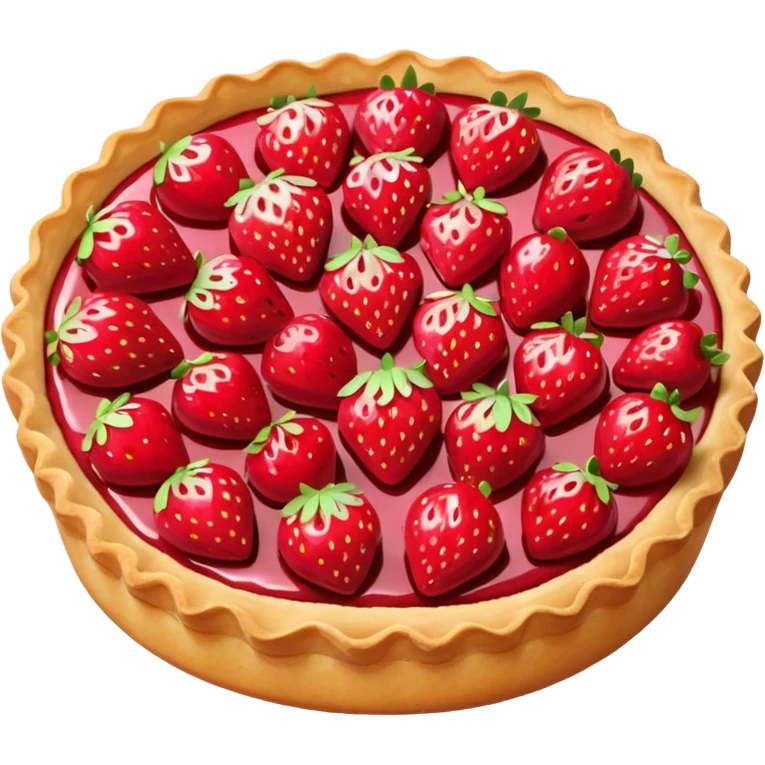 strawberry tart emoji