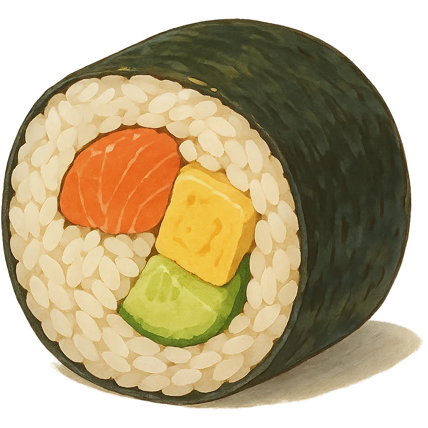 sushi roll emoji