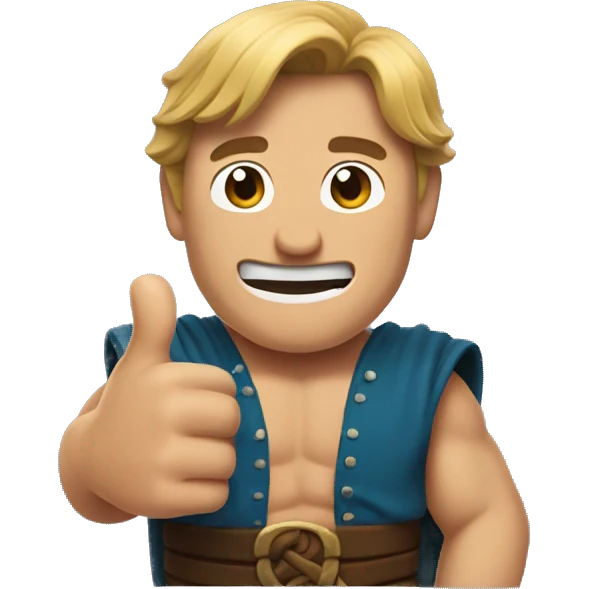 conan with thumbs up pose emoji