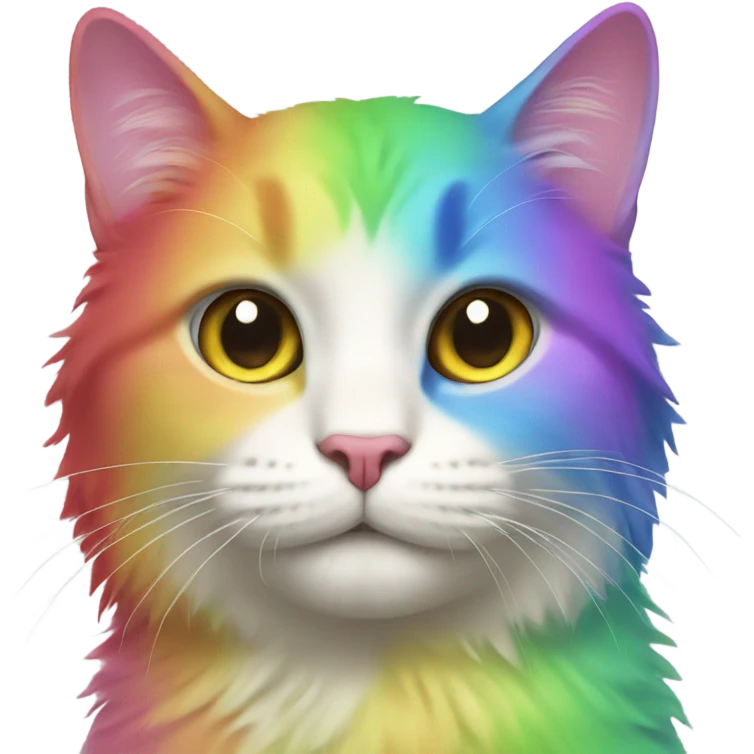 rainbow cat emoji