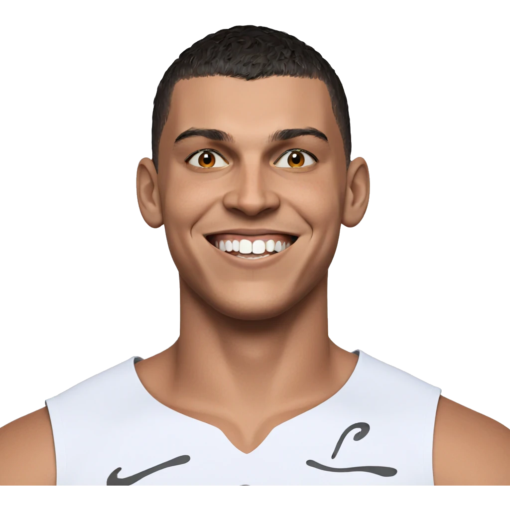 smiling dark-skinned boy portrait emoji