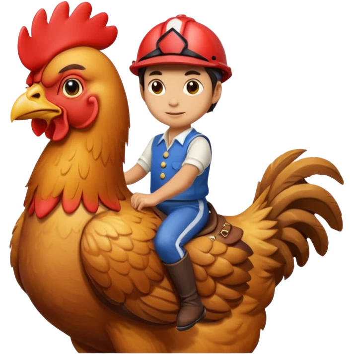 Tavuk jokeyi emoji
