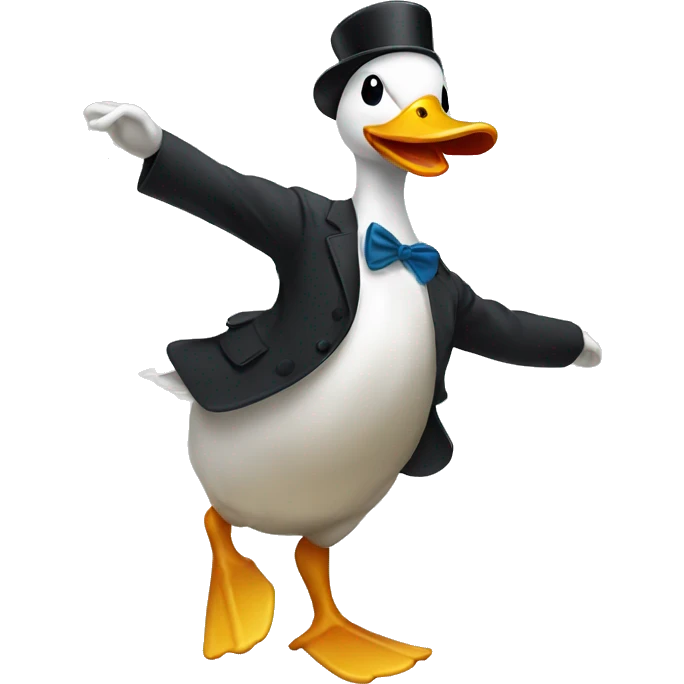 Dancing duck  emoji
