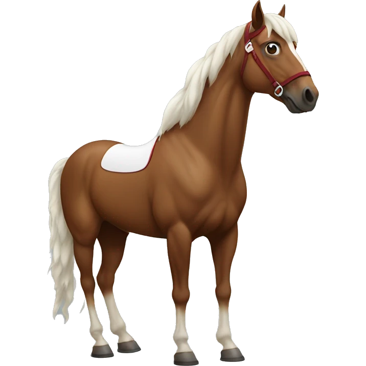 oklahoma sooners mascot as a horse emoji