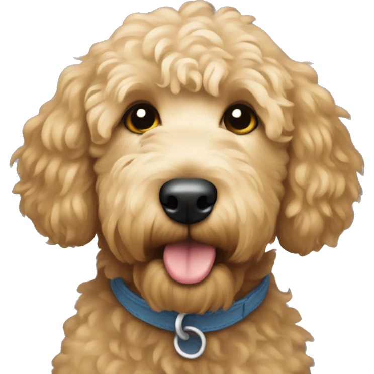 Goldendoodle  emoji