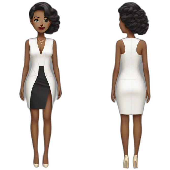 woman fashion designer emoji