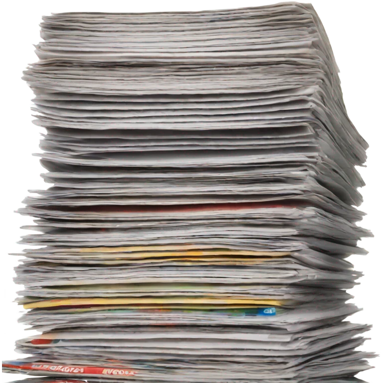 stack of magazines emoji