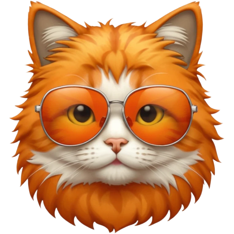 Cat wearing sunglasses emoji