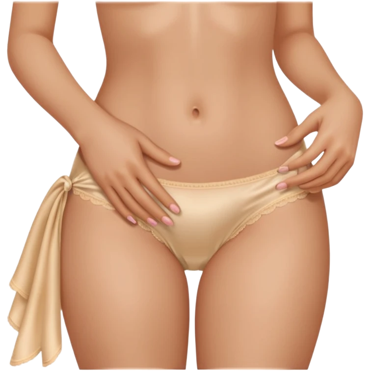 Fingering on panties emoji