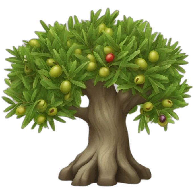 Vare an olive tree emoji