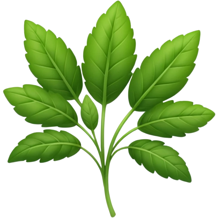 green herbs emoji