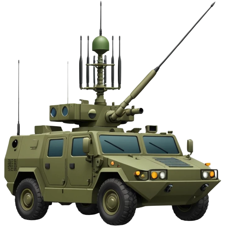 vehicle with electronic warfare equipment emoji