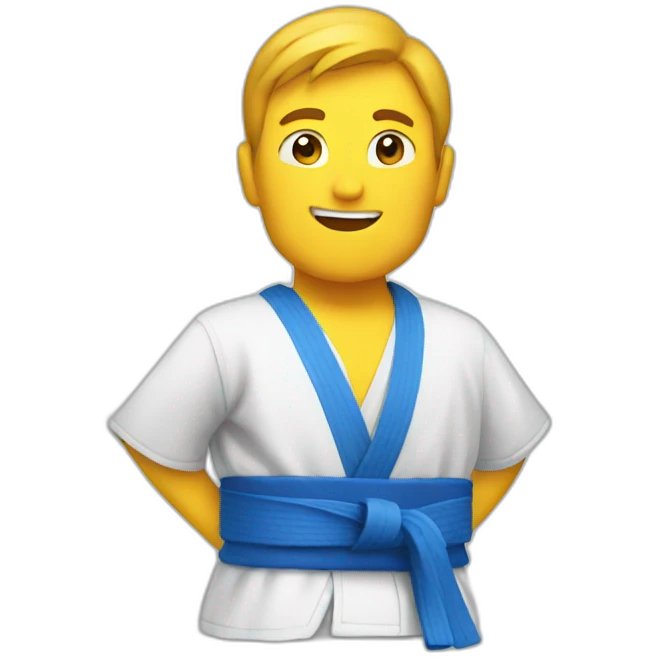 Blue belt emoji