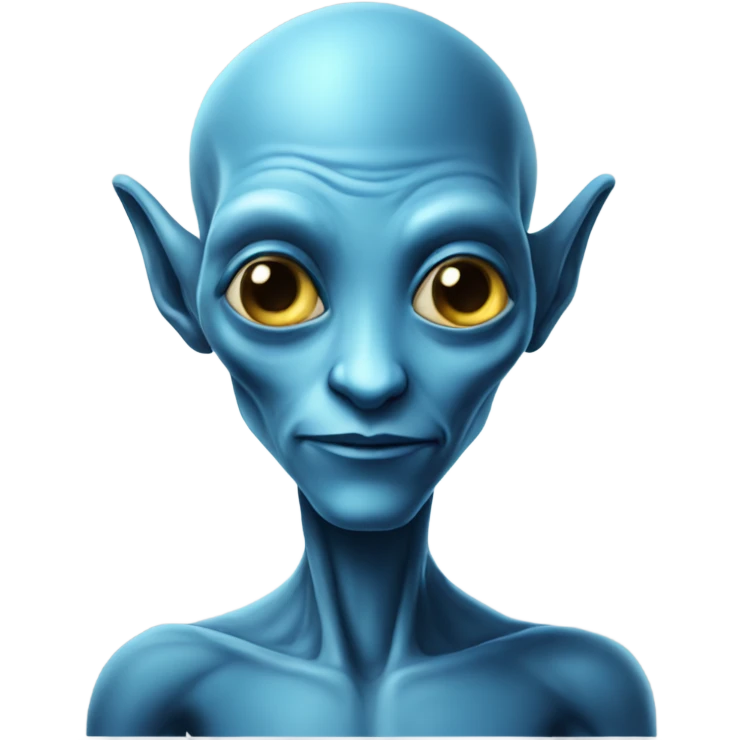 Avatar, tall blue humanoid alien  emoji