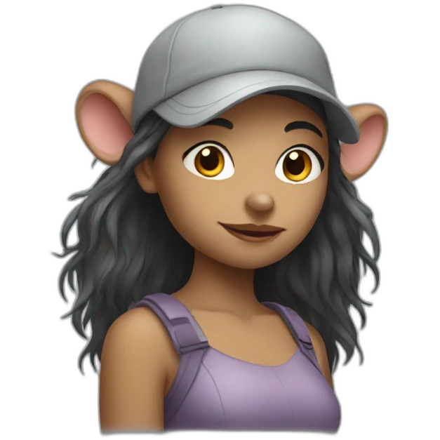 rat girl emoji