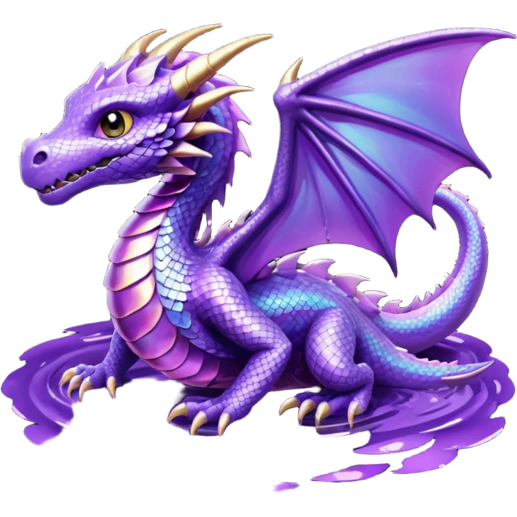 The ender dragon emoji