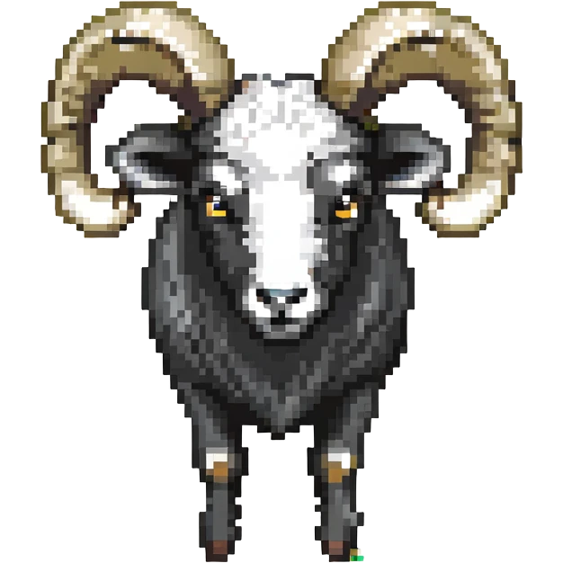 black ram emoji
