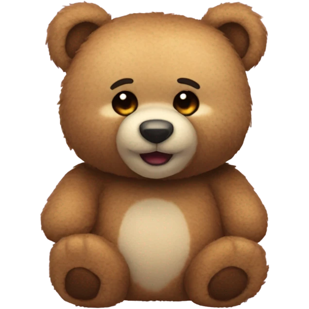Teddy bear toy emoji
