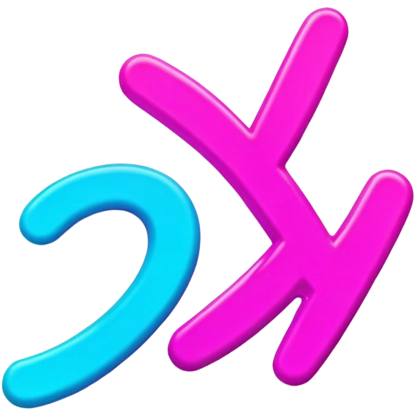 MONO letters in digital rain style emoji