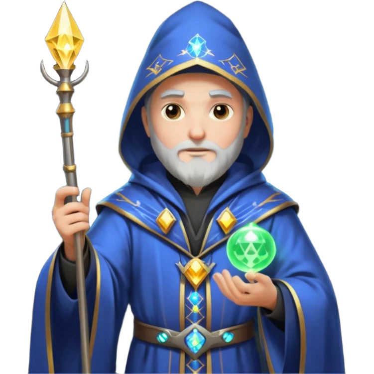 AI Wizard or Technology Wizard emoji