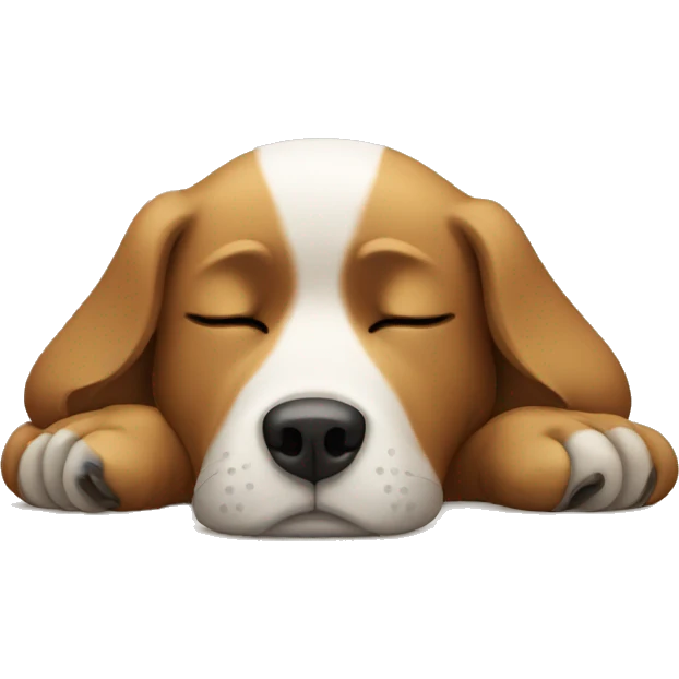 Dog tired  emoji