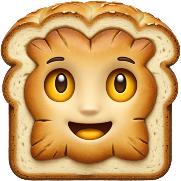 apple bread emoji style emoji