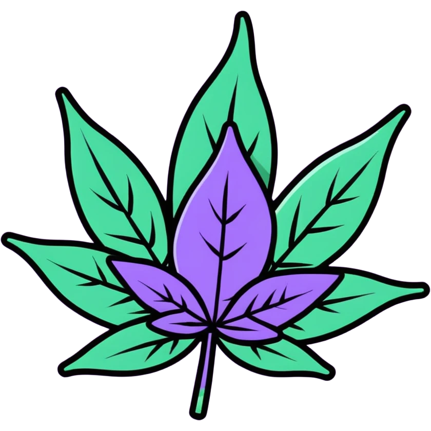 Purple Haze marihuanna emoji