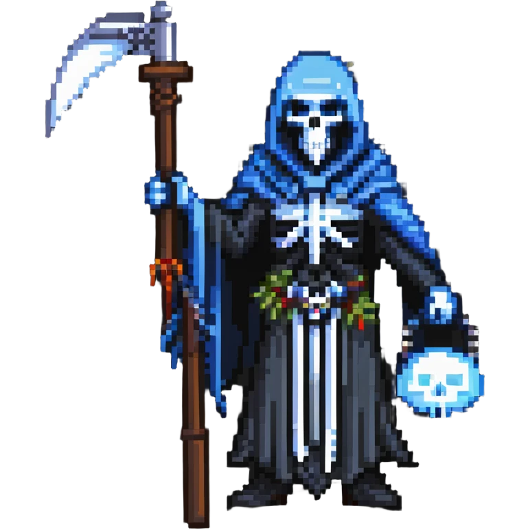 grim reaper harvesting souls emoji