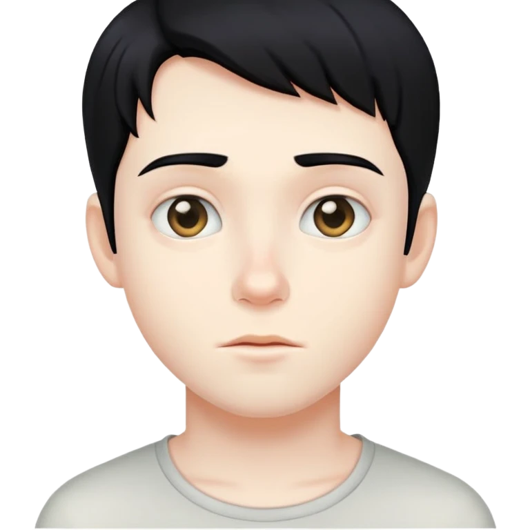 Engry blackhairboy emoji