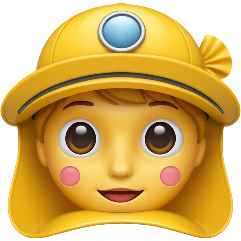 Sun Visor,yellow emoji