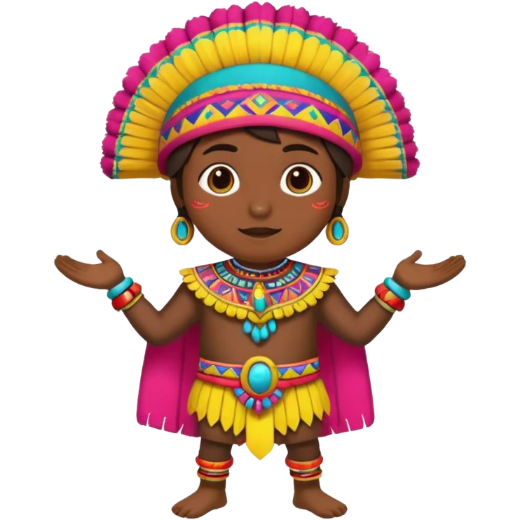 un corochano de los negritos de huanuco emoji