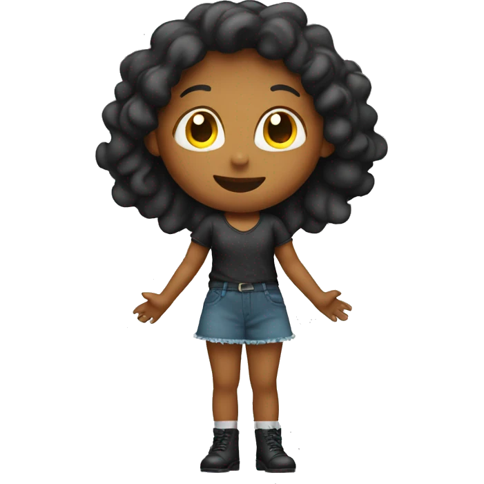 Girl on stage  emoji