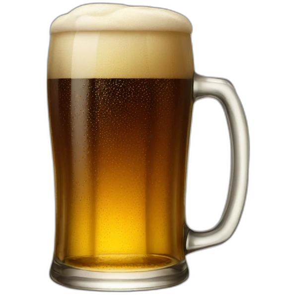 glass of beer emoji