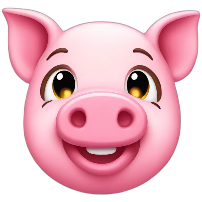 pink pig emoji